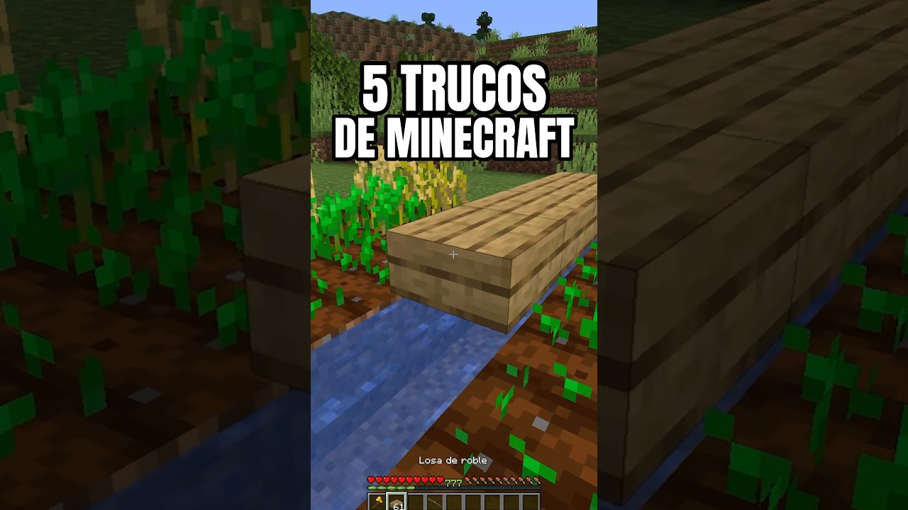 5 TRUCOS de Minecraft que DEBES conocer! 😱 #mikecrack