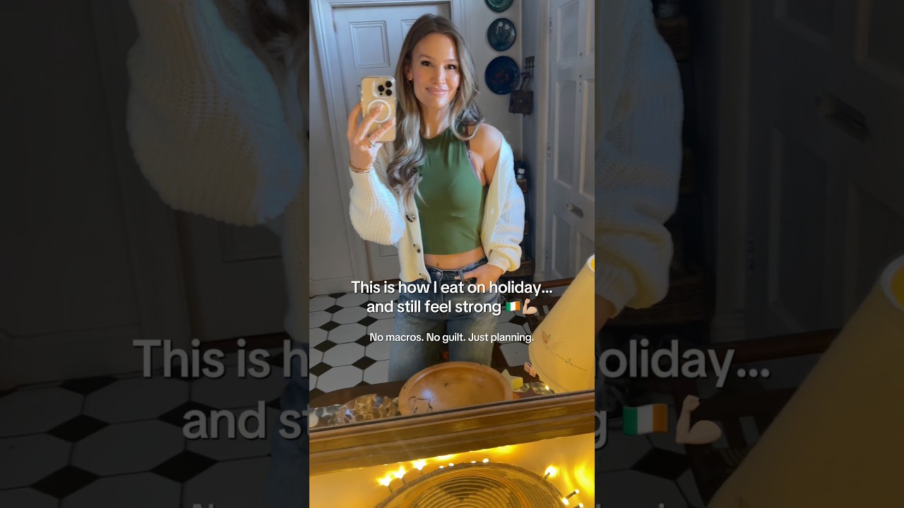 What I eat on holiday! 🇮🇪 No tracking, no guilt 🙌🏼 #whatieatinaday #highprotein #balancedeating