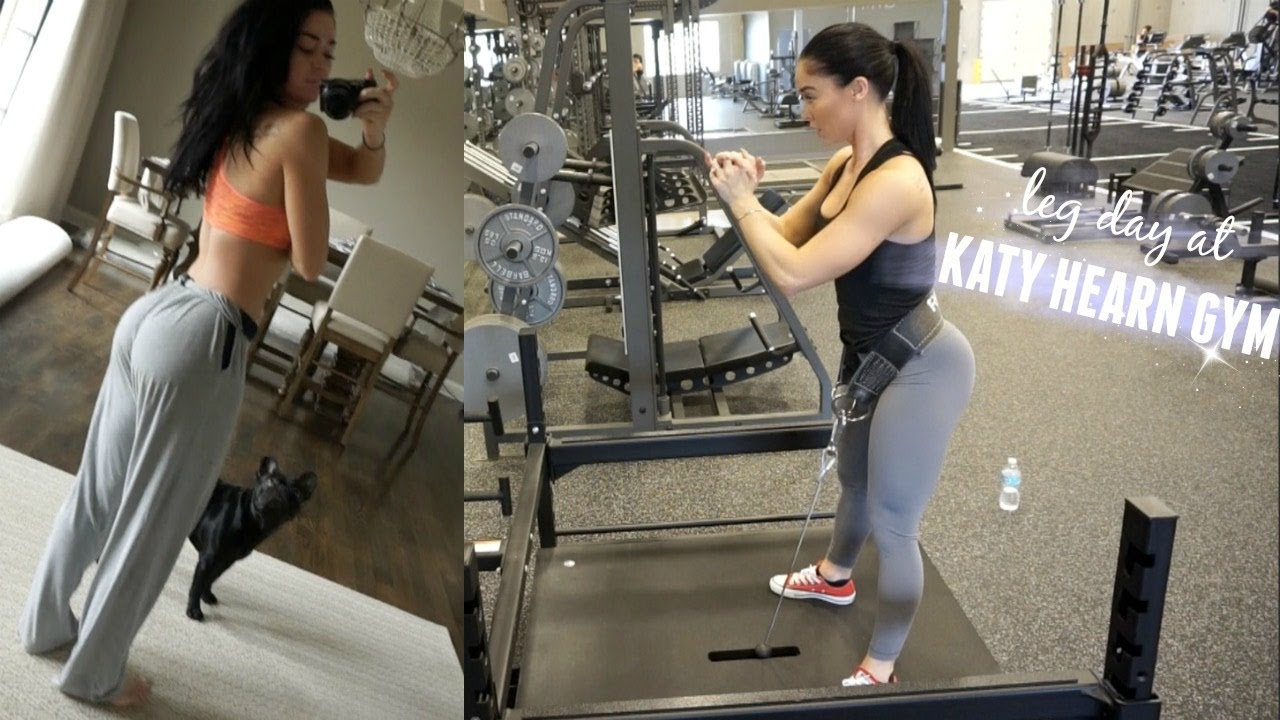 LEG WORKOUT AT KATY HEARN GYM | vlog