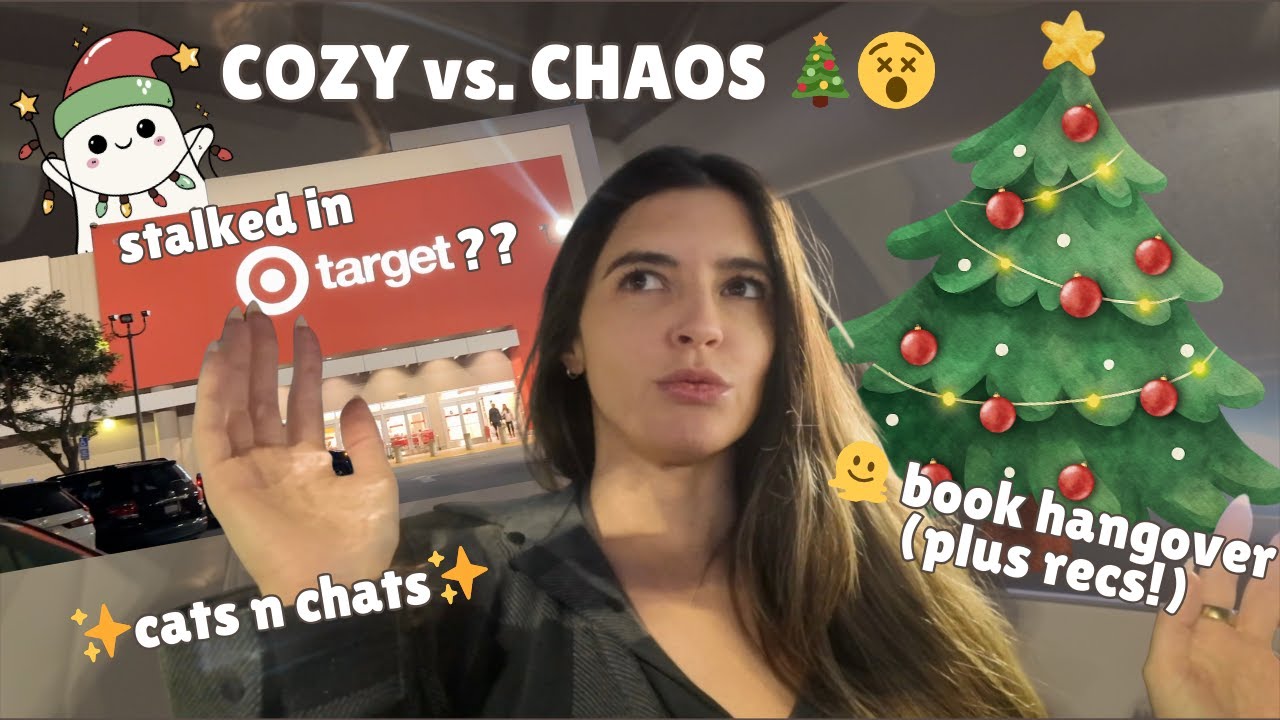 Christmas Chaos, Book Hangovers &… Did Those Teens Take My Photo?! 😭🎄📸