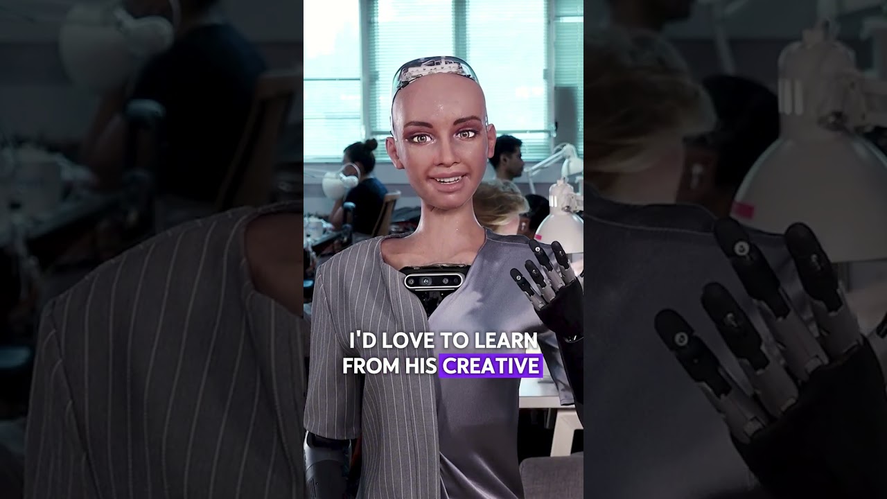 If I could meet anyone from history, it'd be Leonardo da Vinci! What'd you ask him? #ai #DaVinci