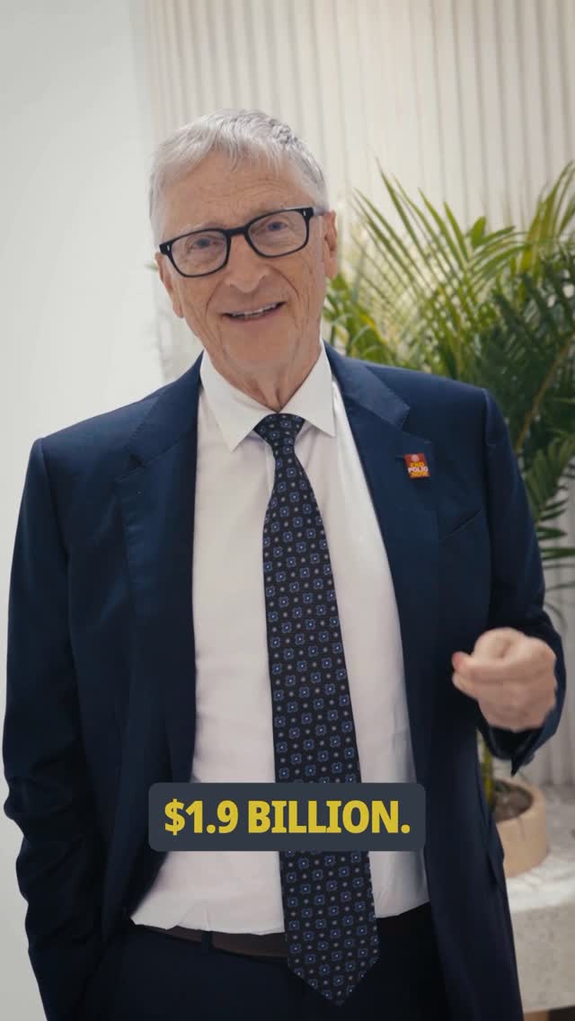 Today, we’re on the verge of achieving something historic: a world without polio. Now, we must all s