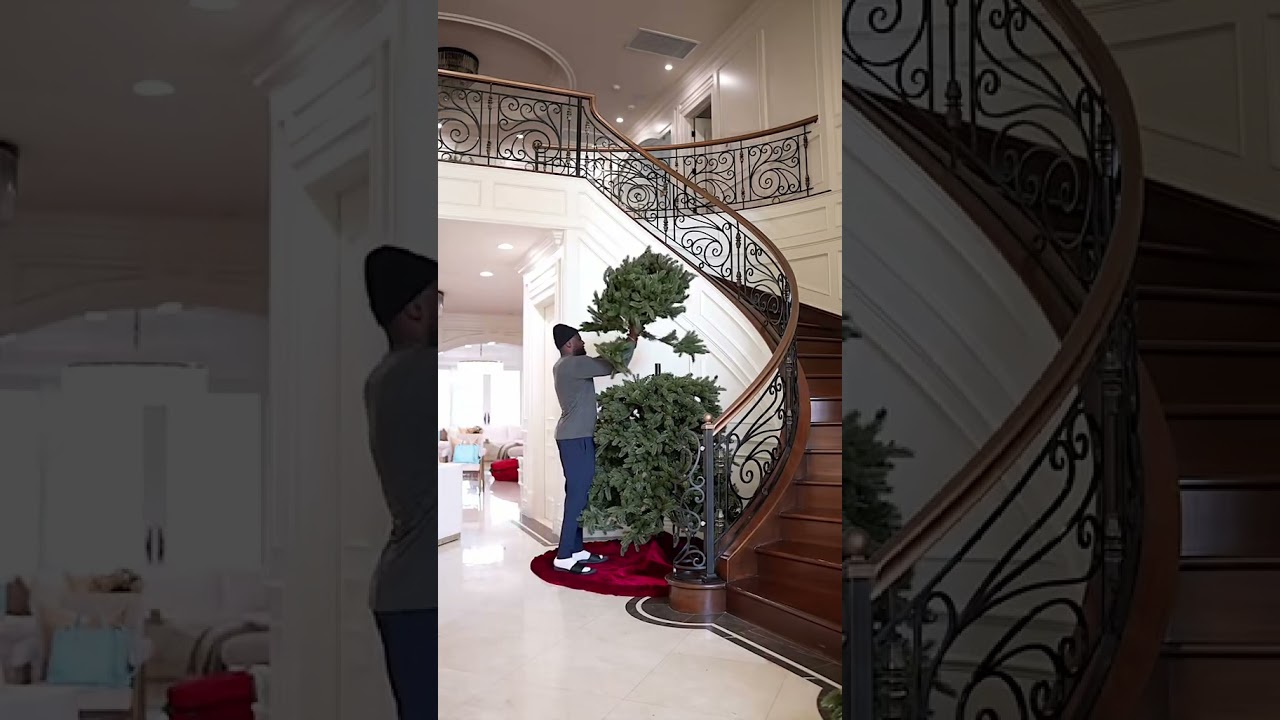 Put up our tree with us! | Jackie Aina