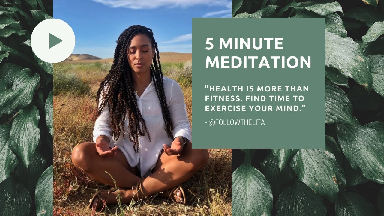 5 MINUTE MEDITATION: HEALTH IS MORE THAN FITNESS