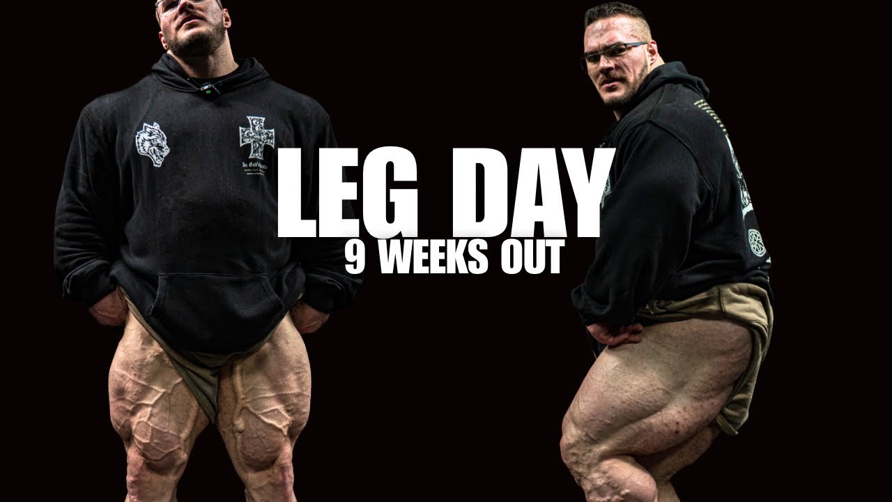 Arnold Classic Series Leg Day 9 Weeks Out | Nick Walker
