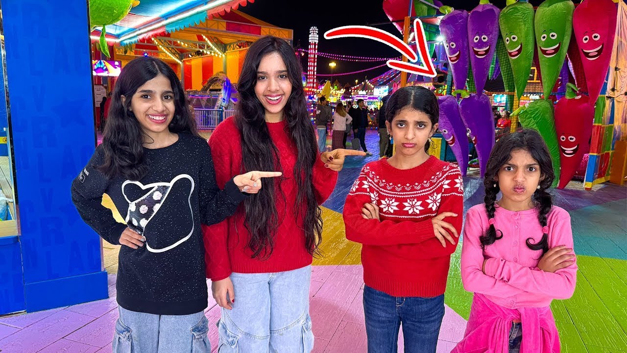 شفا و ريم تحكموا فينا في أخطر ملاهي ! جنناهم ! بكوا !