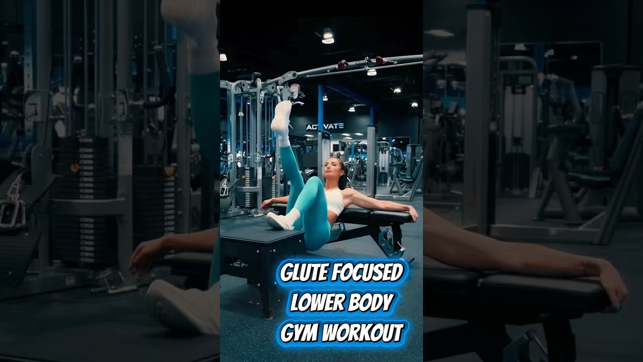 Glute Focused Lower Body Workout GYM #gluteworkout #lowerbodyworkout