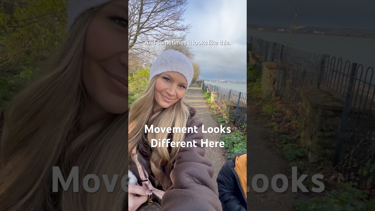 Both count, both are enough 🤍 #lowimpactexercise #fitnessover30 #healthylifestyle