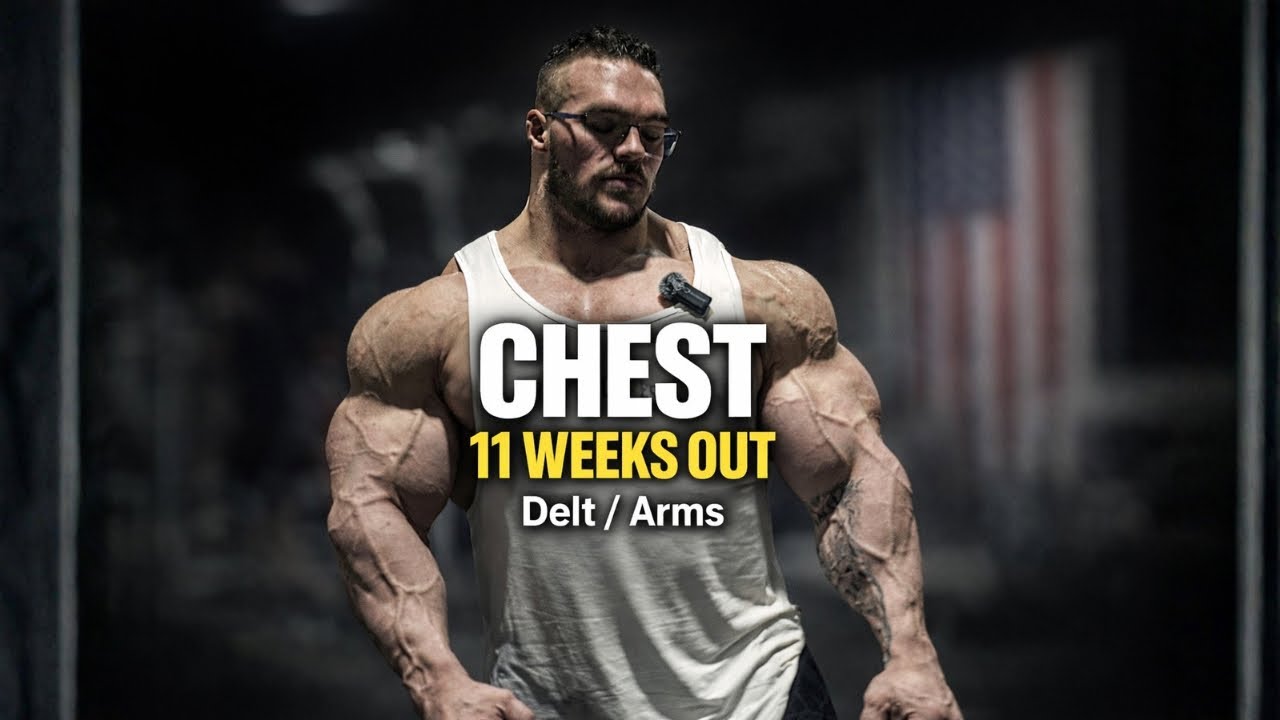 Push Day 11 Weeks Out from the Arnold Classic | Nick Walker